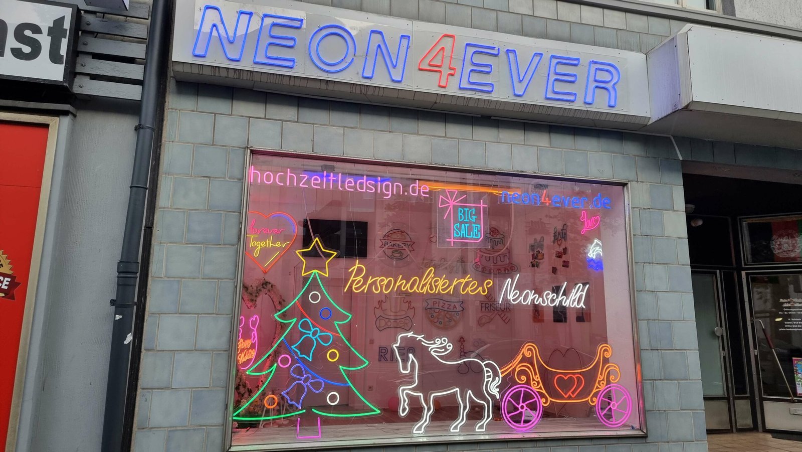 Brautwagen Led Neon Schild