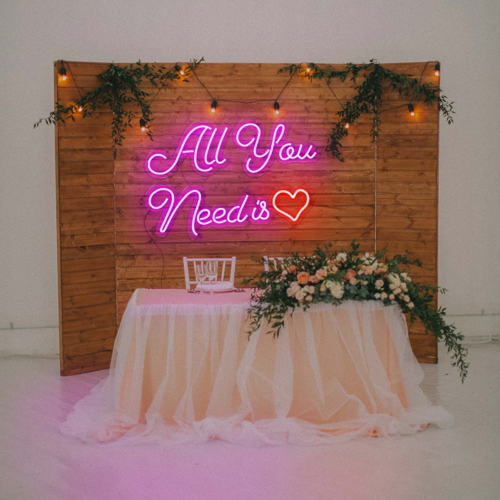 All you need is love neon sign All you need is love neon sign