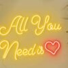 All you need is love Neon sign