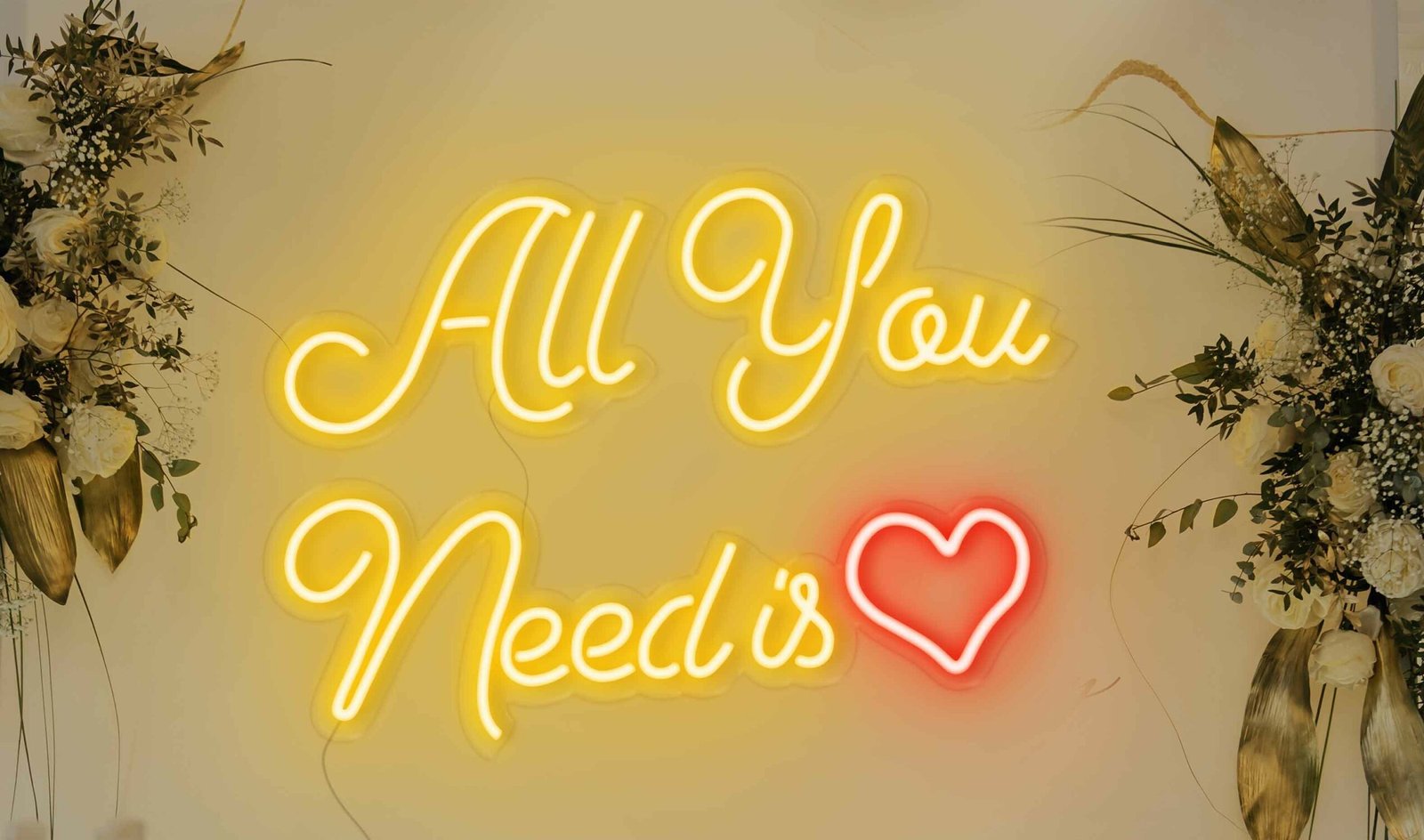 All you need is love Neon sign