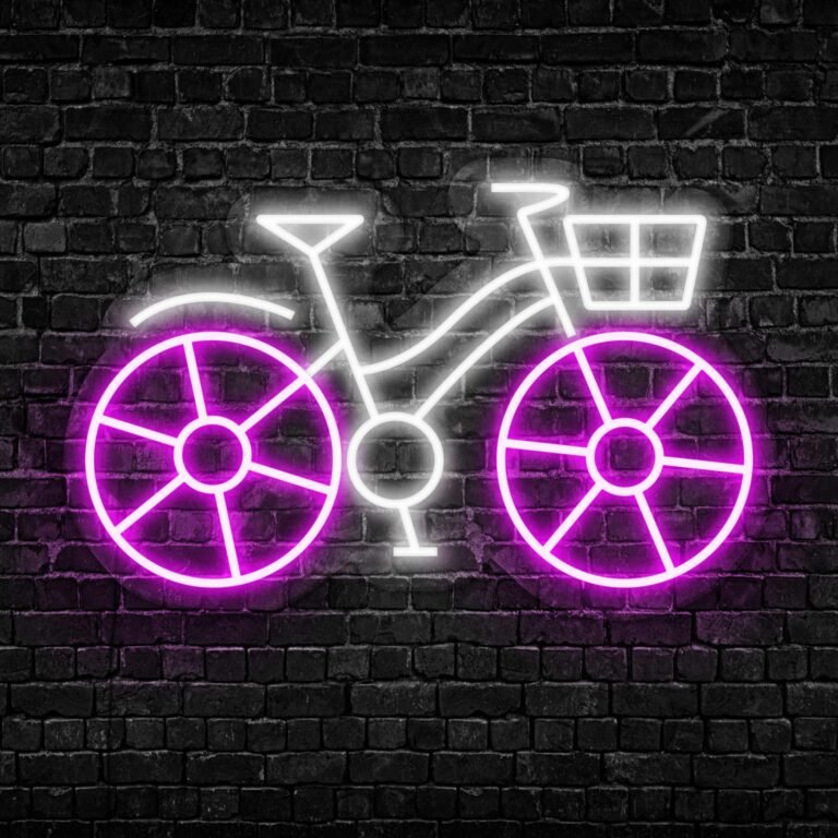 Fahrrad Neon Schild, Fahrrad neon signs
