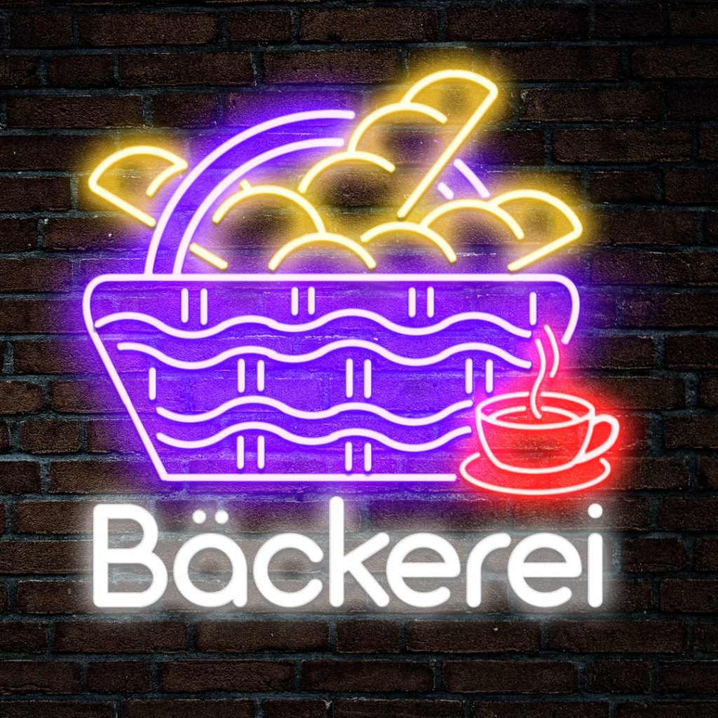 Bäckerei Led Neon-Schild