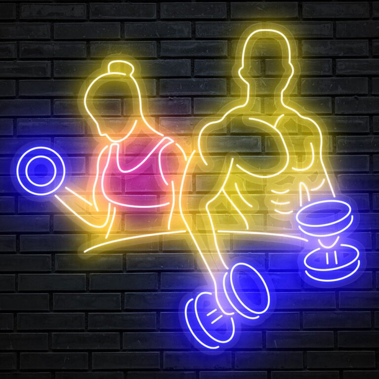 Fitness Led neon signs