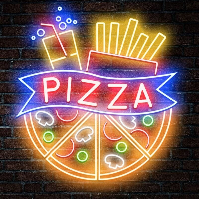 Pizza Neon-Schild